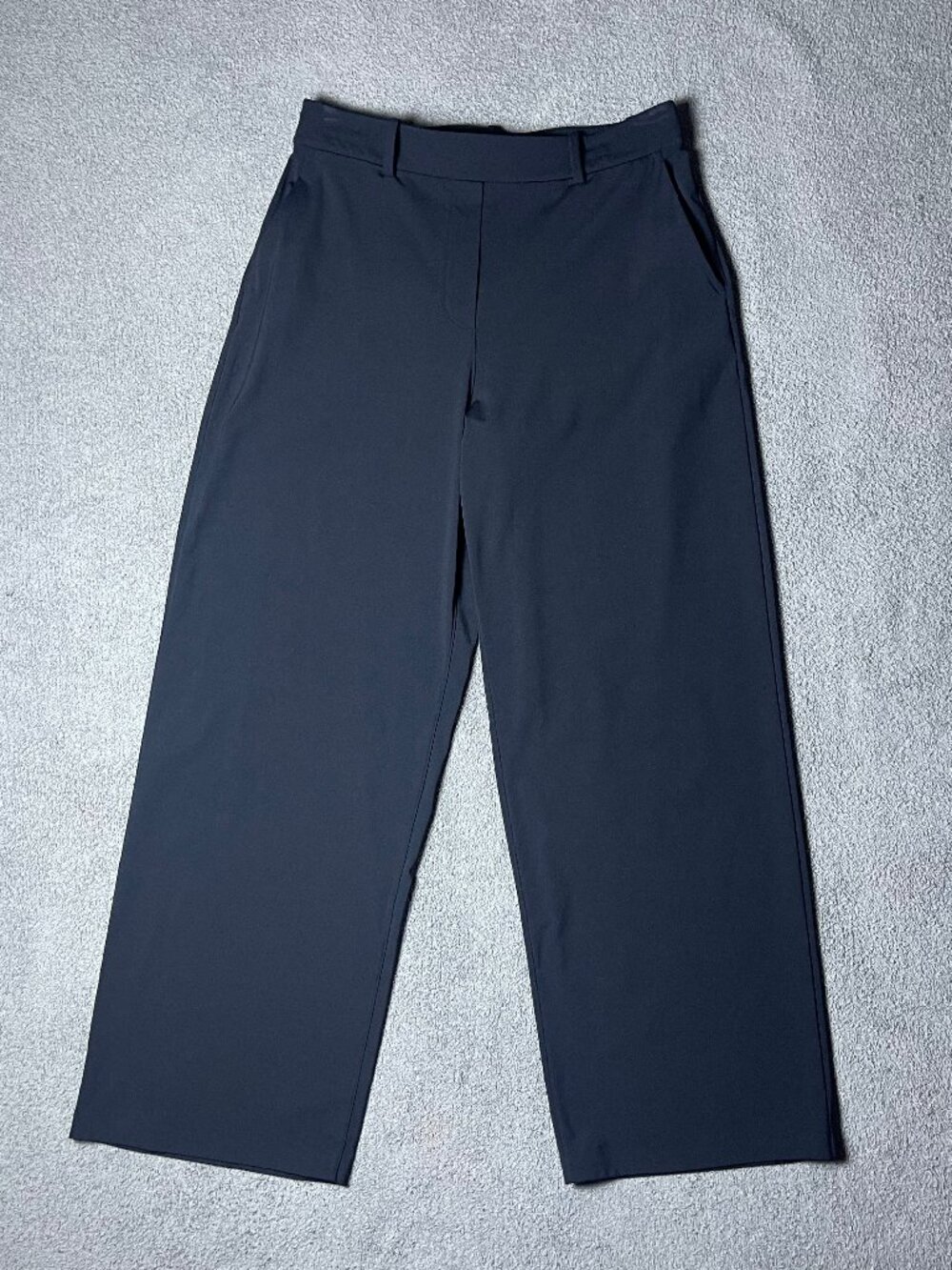 Lululemon Daydrift High Rise Straight Leg Relaxed Trousers Black Women's Large